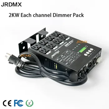 4-Csatornás, Programozható, dmx512 Dimmer Pack| Világítás Accessories110v/220v volt 2in1